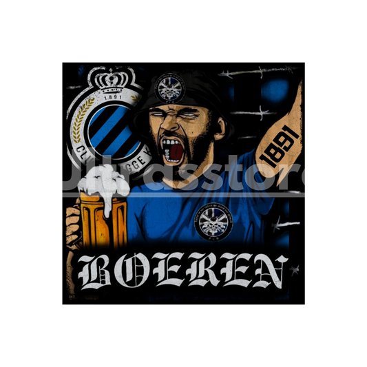 10 Club Brugge stickers